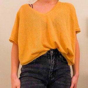 Cute Yellow Urban Shirt